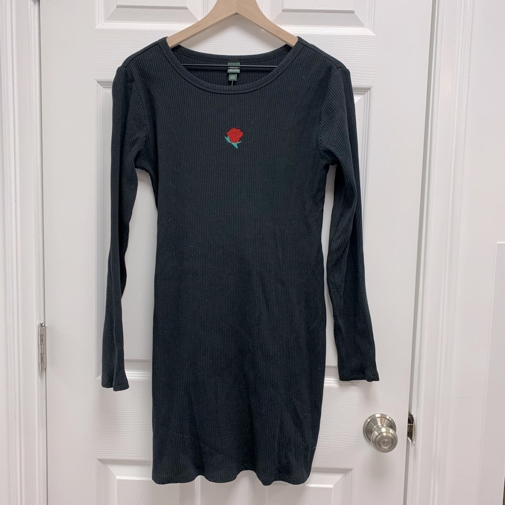 Wild Fable Black Bodycon Dress